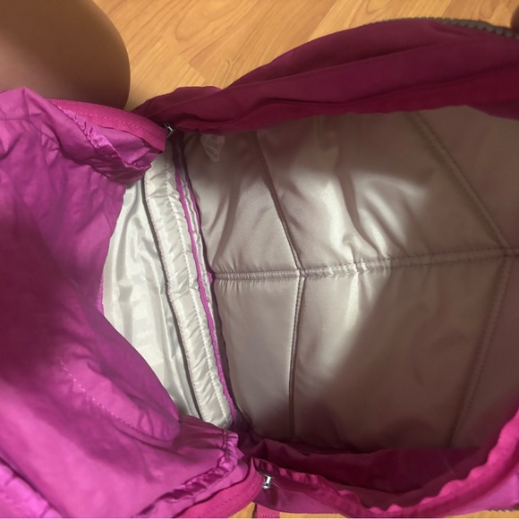 Kipling Fuchsia Backpack with Monkey Charm - Picture 5 of 5